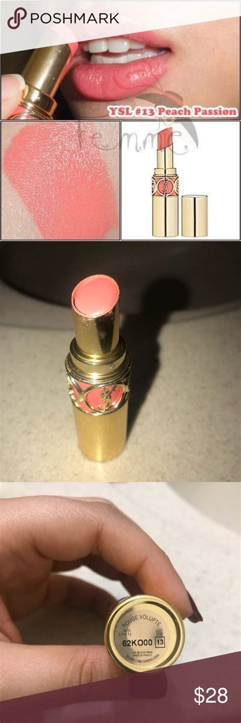 YSL Peach Passion (13) Rouge Volupte Dupes